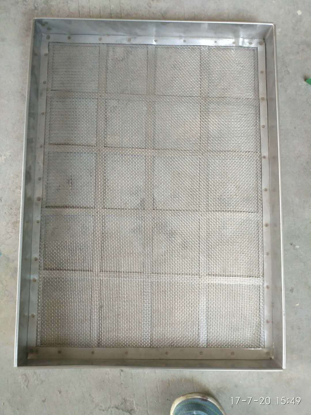Custom drying trays, stainless steel trays